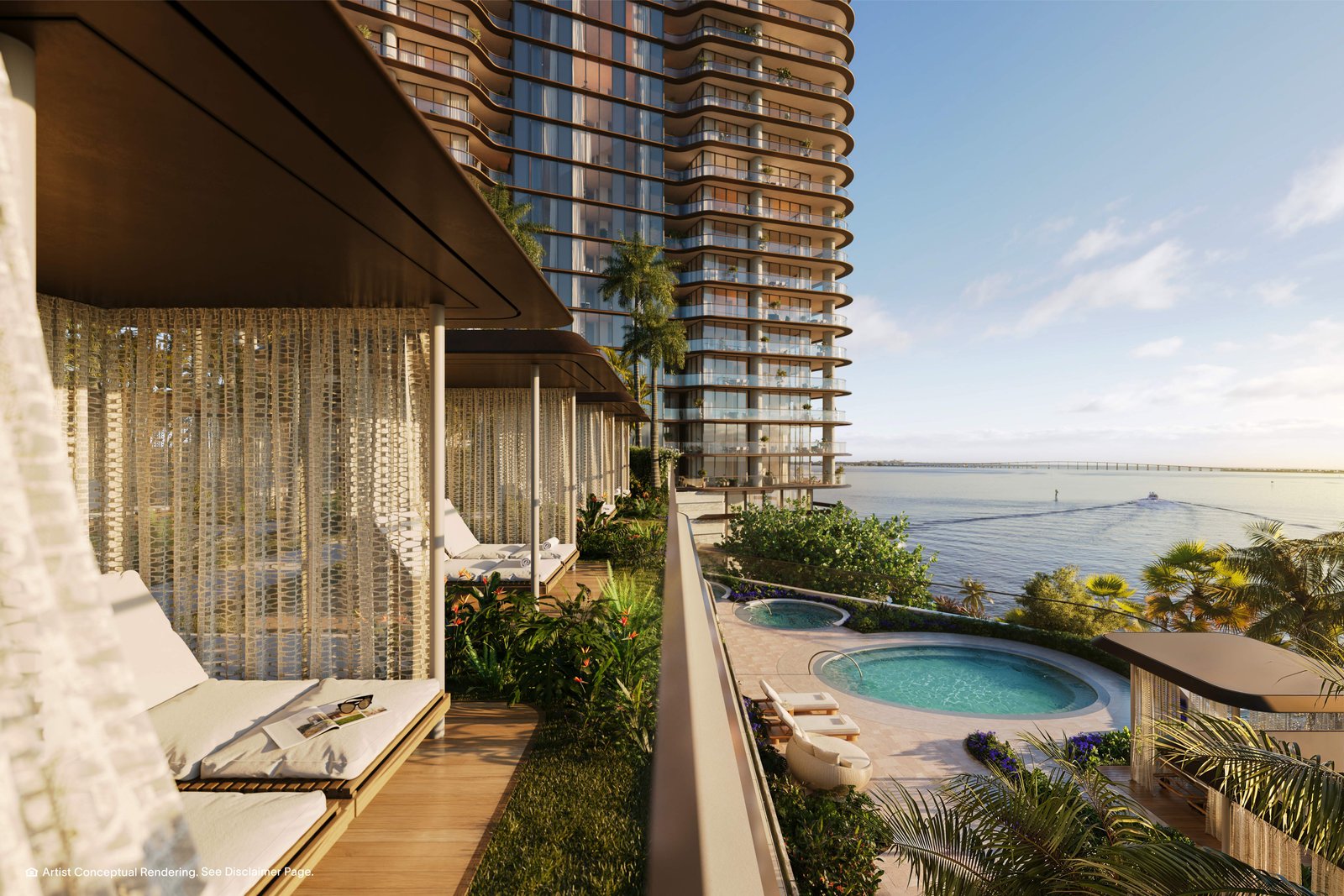 Garden cabanas